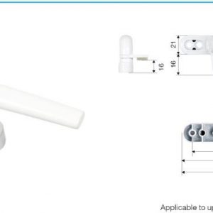 Handle Jendela Rambuncis BOYU BY-SDZS06