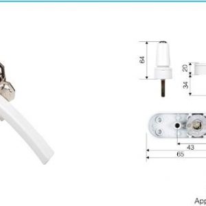 Handle Jendela Sliding BOYU BY-SZS11-1