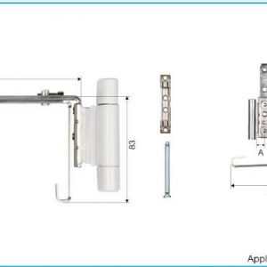Wind Break SS304 BOYU 10"
