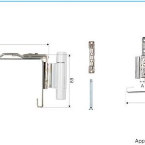 Wind Break SS304 BOYU 12"
